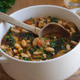 Illustration for article titled Last Call: White bean kale soup, but make it summery